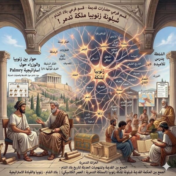 بلاد الشام - شبلونة زنوبيا ملكة تدمر